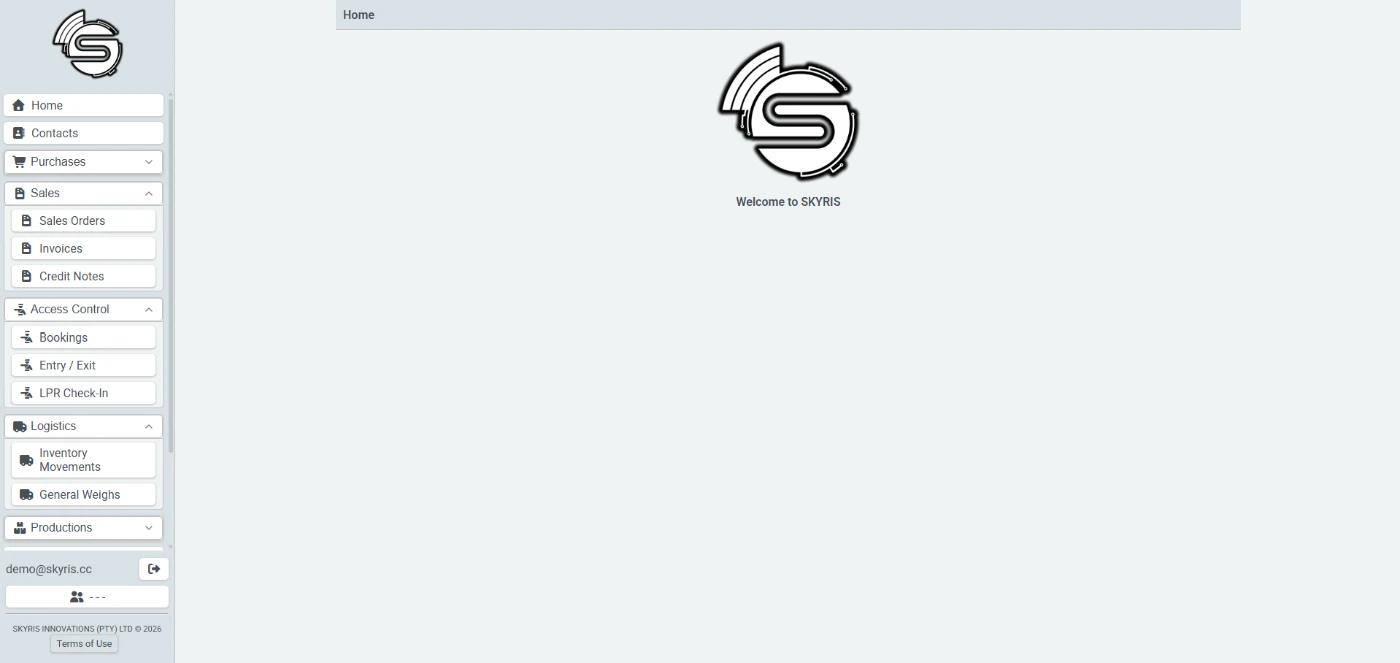 SKYRIS application